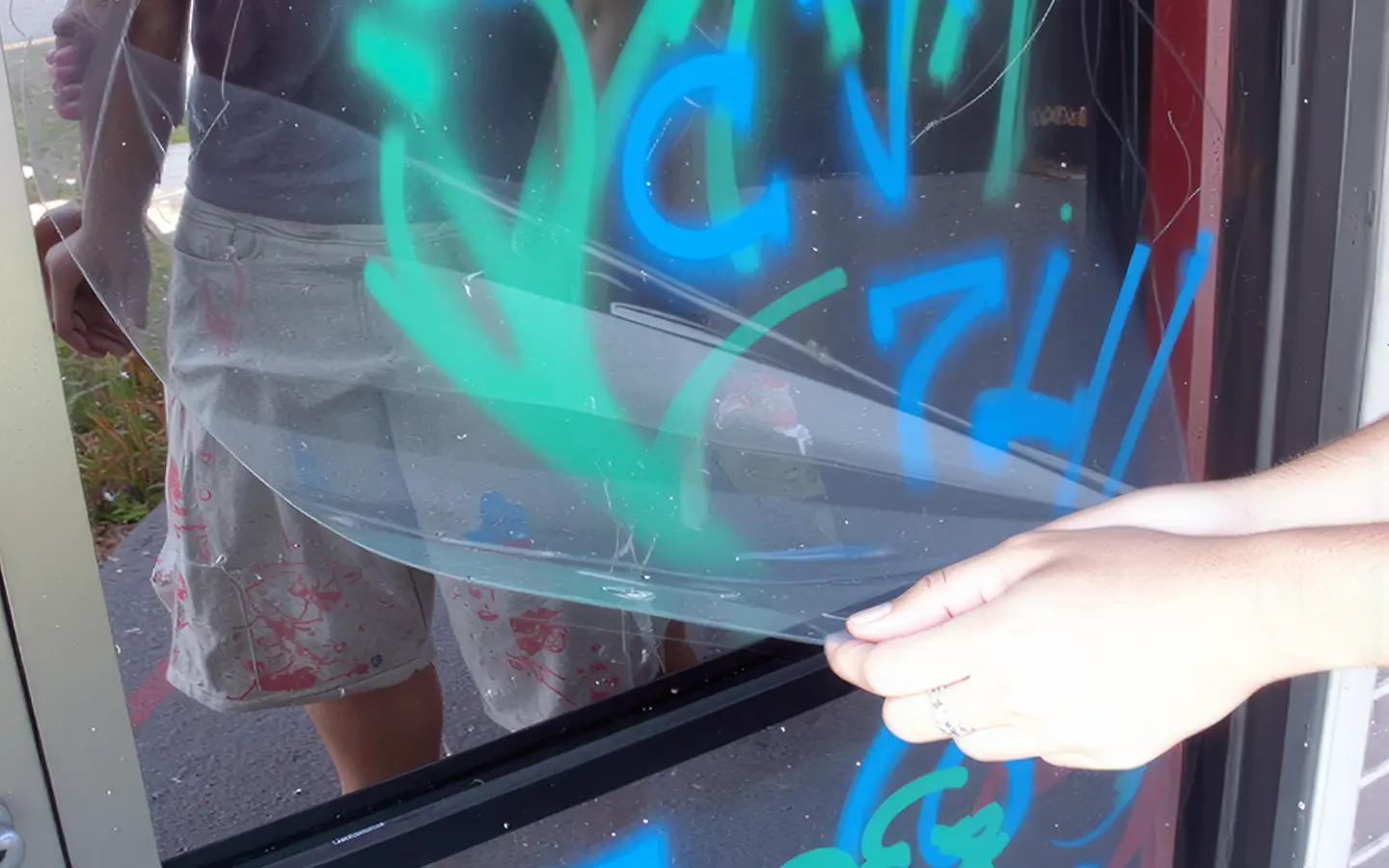 Laminas anti grafiti Summer Glass